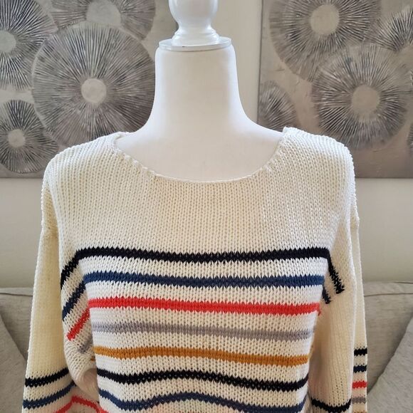 Lovestitch Sera Striped Knit Pullover sz Sm - Picture 3 of 11